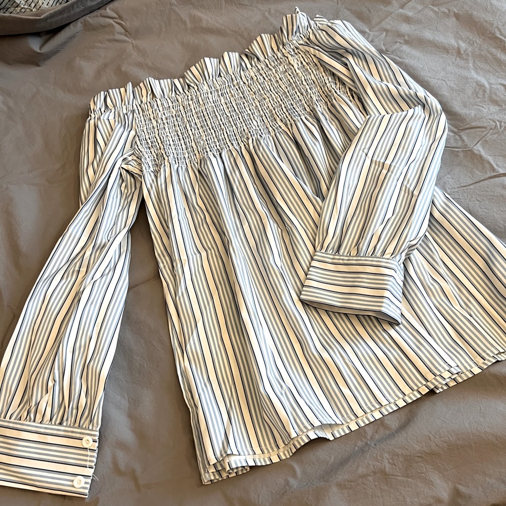 YOINS- XL off the shoulder, long sleeve dressy blouse